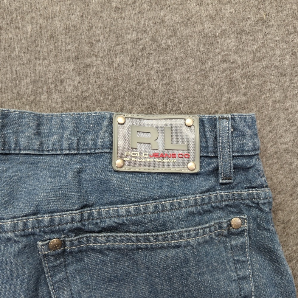 Polo Ralph Lauren Jeans‎ Mens 36x32 Blue Carpenter Relaxed Casual American - Picture 14 of 16